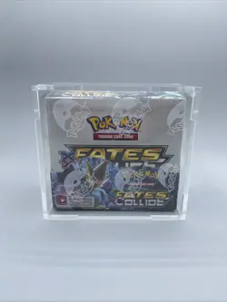 Pokemon XY Fates Collide Booster Box SEALED With Acrylic Case - Image 1
