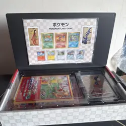 Full Set Pokemon Stamp Box Japan Post Limited Beauty Back Moon gun Rare - Image 2