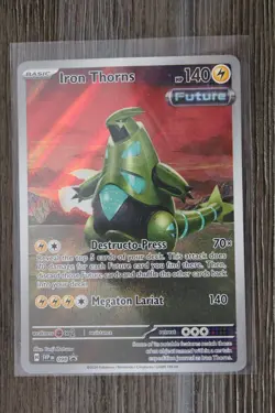 Pokemon TCG Iron Thorns 098 Sv: Scarlet & Violet Promo Cards Holo Near Mint - Image 1