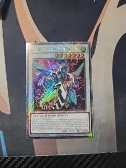 Clear Wing Synchro Dragon RA04-EN249 Platinum Secret Rare 1st Ed NM Yugioh - Image 1