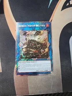 Amphibious Swarmship Amblowhale Platinum Secret Rare RA04-EN077 NM 1st Ed Yugioh - Image 1