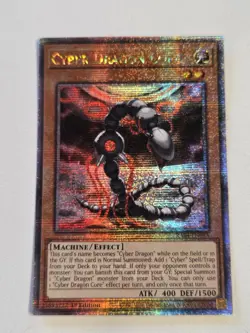 Cyber Dragon Core RA04-EN013 Quarter Century Secret Rare Yugioh 1st Edition Mint - Image 1