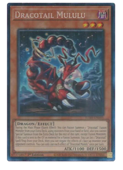 Dracotail Mululu - JUSH-EN005 - Collector's Rare - YuGiOh - Image 1