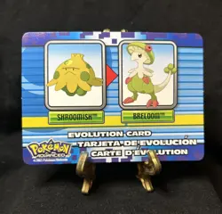 Shroomish - Breloom EVOLUTION CARD - Pokemon Advanced 2003 - LP/MP Vintage - Image 1