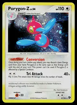 Pokemon Card - Porygon-Z Great Encounters 6/106 Holo Rare - Image 1