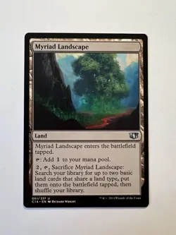 Myriad Landscape - MTG Commander 2014 - NM - Image 1