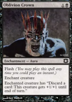 MTG magic cards 1x Oblivion Crown - Foil Future Sight NM-Mint, English - Image 1