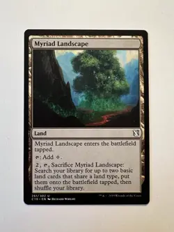 Myriad Landscape - MTG Commander 2019 - NM - Image 1