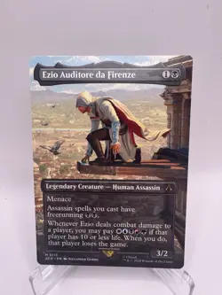 Ezio Auditore da Firenze / Borderless MTG Assassin's Creed Mythic 0113 ACR - Image 1