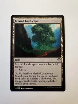Myriad Landscape - MTG Commander 2020 - NM - Image 1