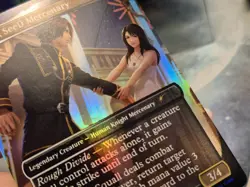 FOIL BORDERLESS PROMO 0002 Squall, SeeD Mercenary Final Fantasy FFVIII Card MTG - Image 4