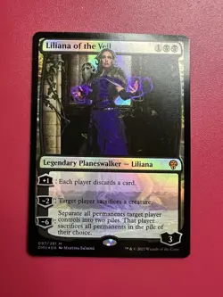 *** Liliana of the Veil *** FOIL Dominaria United NM MTG English - Image 1