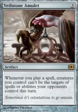 MTG magic cards 1x Veilstone Amulet - Foil Future Sight NM-Mint, English - Image 1
