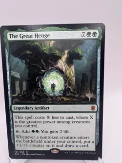 MTG The Great Henge - Promo Pack: Throne of Eldraine non foil NM Magic - Image 1