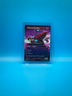 MTG, Clamorous Ironclad FOIL (Borderless) 312 Aetherdrift Foil - Image 1