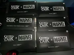 MTG Secret Lair X Marvel The Astonishing FOIL Bundle SEALED Without Promo Card - Image 1