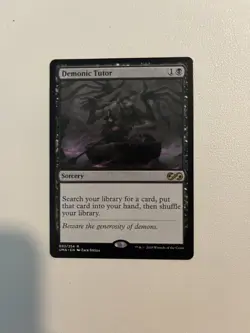 Demonic Tutor - NM - Magic The Gathering - MTG - Image 1