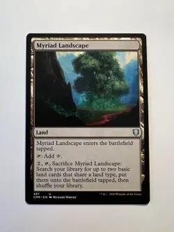 Myriad Landscape - MTG Commander Legends - NM - Image 1