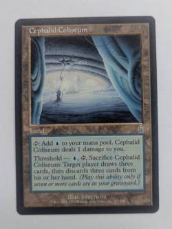 Magic Mtg Odyssey Cephalid Coliseum heavily played - Image 1