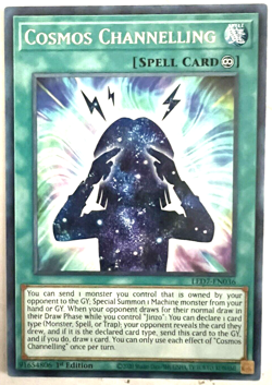 YuGiOh! - Cosmos Channelling - LED7-EN036 - 1st Edition - Rare - Image 1