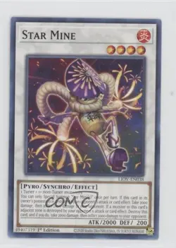 Star Mine 1st Ed. YuGiOh Lightning Overdrive #LIOV-EN038 - Image 1