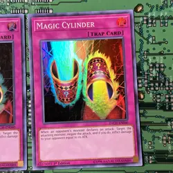 Magic Cylinder INCH-EN060 Super The Infinity Chaser 1st Edition Trap Yugioh 2 - Image 3