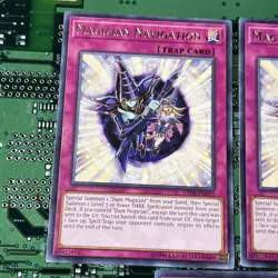 Magician Navigation - LED6-EN011 Magical Hero Rare Trap Yugioh Card 3 - Image 2