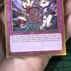 Magicians' Defense MVP1-ENG28 Gold Rare 1st Edition Yugioh Trap Card - Image 3