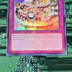 Madolchepalooza ABYR-EN074 Super Rare Abyss Rising 1st Edition Yugioh Trap Card - Image 4