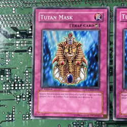 Tutan Mask - SDZW-EN035 Trap Zombie World Common 1st Edition Yugioh Card 2 - Image 2