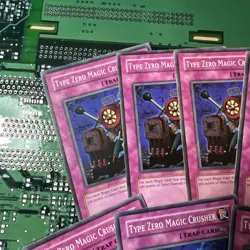 Type Zero Magic Crusher PSV-074 Common Trap Yugioh Card Pharaoh's Servant 8 - Image 4