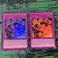 Time Pendulumgraph PEVO-EN008 Ultra Pendulum Evolution 1st Edition Yugioh Trap 2 - Image 1