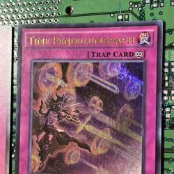Time Pendulumgraph PEVO-EN008 Ultra Pendulum Evolution 1st Edition Yugioh Trap 2 - Image 4