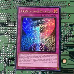 Transaction Rollback MZMI-EN038 Ultra Maze of Millennia 1st Edition Yugioh Card - Image 1