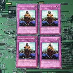 The Regulation of Tribe PSV-027 Pharaoh's Servant Trap Yugioh Card 4 - Image 1