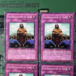 The Regulation of Tribe PSV-027 Pharaoh's Servant Trap Yugioh Card 4 - Image 2