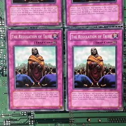 The Regulation of Tribe PSV-027 Pharaoh's Servant Trap Yugioh Card 4 - Image 3