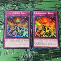 Salamangreat Roar SDSB-EN033 Super 1st Edition Soulburner Trap Yugioh Card 2 - Image 1
