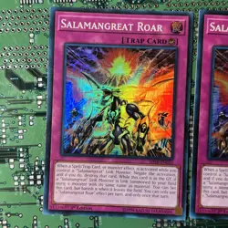 Salamangreat Roar SDSB-EN033 Super 1st Edition Soulburner Trap Yugioh Card 2 - Image 2