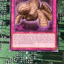 Statue of Anguish Pattern CROS-EN078 Crossed Souls 1st Edition Yugioh Card Mp - Image 3