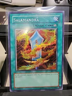 Yugioh TCG - Salamandra DDS-006 Prismatic Secret Rare MINT/NEAR MINT - Image 1
