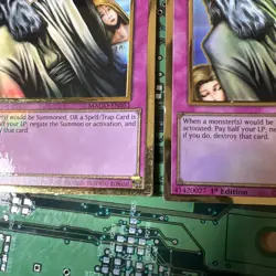 Solemn Judgment MAGO-EN051 Premium Gold Rare 1st Edition Yugioh Card Trap 2 - Image 4
