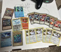 Lugia And Hyozanryu Holo Dragon Card Collection Pokemon/yugioh 19 Holos - Image 1