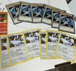 Lugia And Hyozanryu Holo Dragon Card Collection Pokemon/yugioh 19 Holos - Image 2