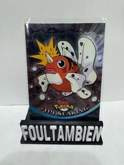 1999 Topps Pokemon Tv Animation Series Seaking #119 Foil Card - Image 1
