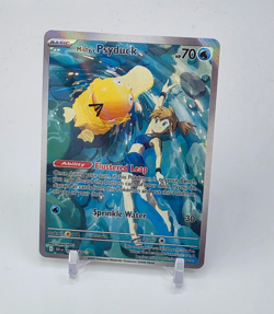 Custom Holo Psyduck Card Psyduck Card READ DESCRIPTION BELOW - Image 1