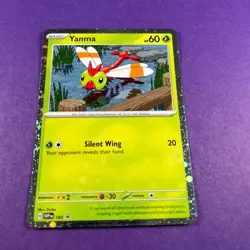 Yanma Cosmo Holo SVP 185 Black Star Promo Pokemon Trading Card TCG - Image 2