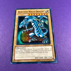 SDBE-EN001 Blue-Eyes White Dragon Ultra Rare Unlimited Edition Yugioh Card - Image 1
