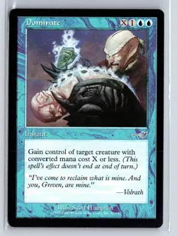 DOMINATE - MTG Magic the Gathering Card - Nemesis - Uncommon - Image 1