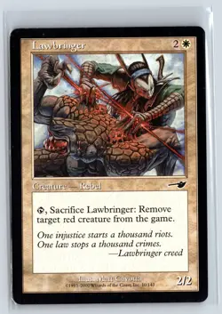LAWBRINGER - MTG Magic the Gathering Card - Nemesis - Common - Image 1